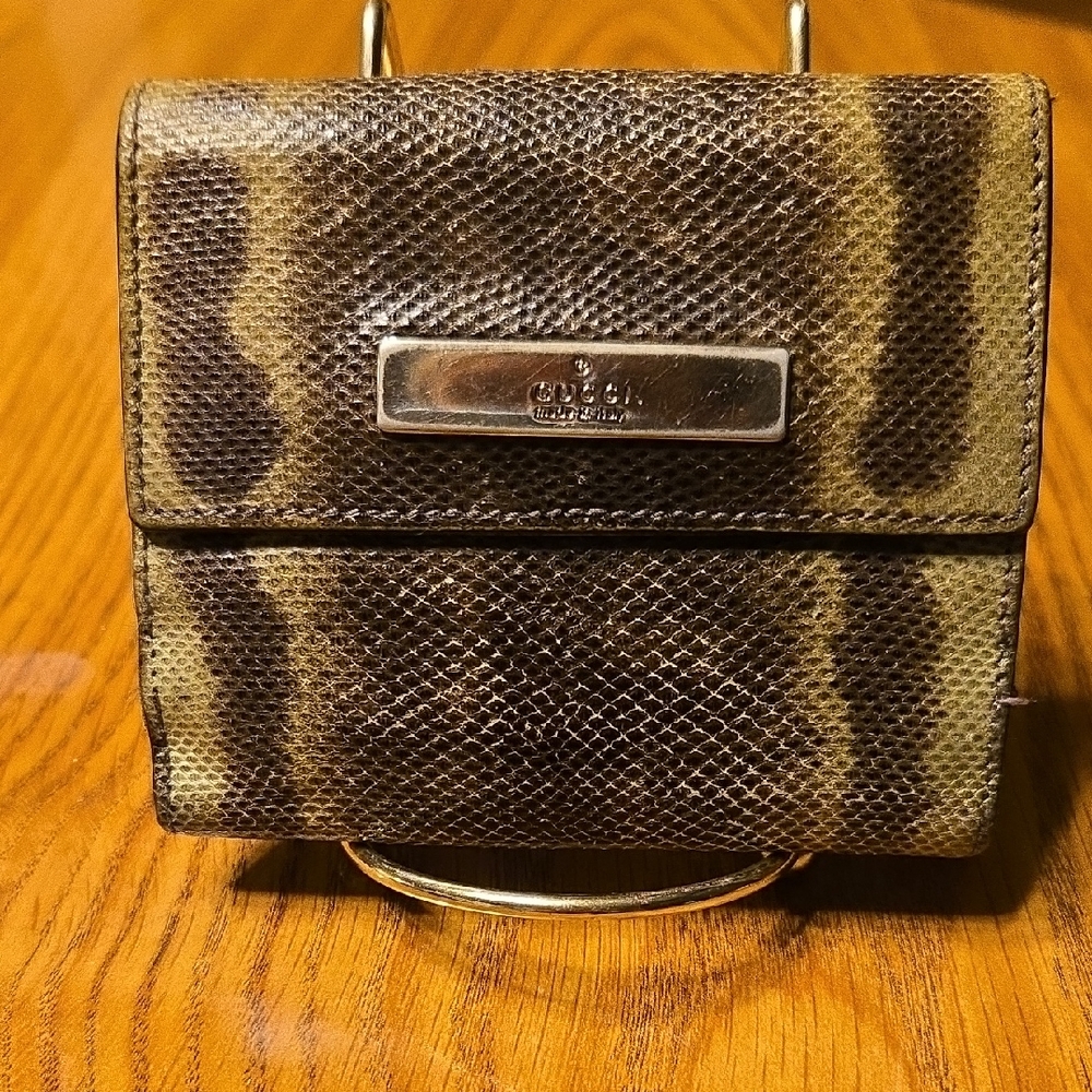 Gucci Snakeskin Mens Wallet